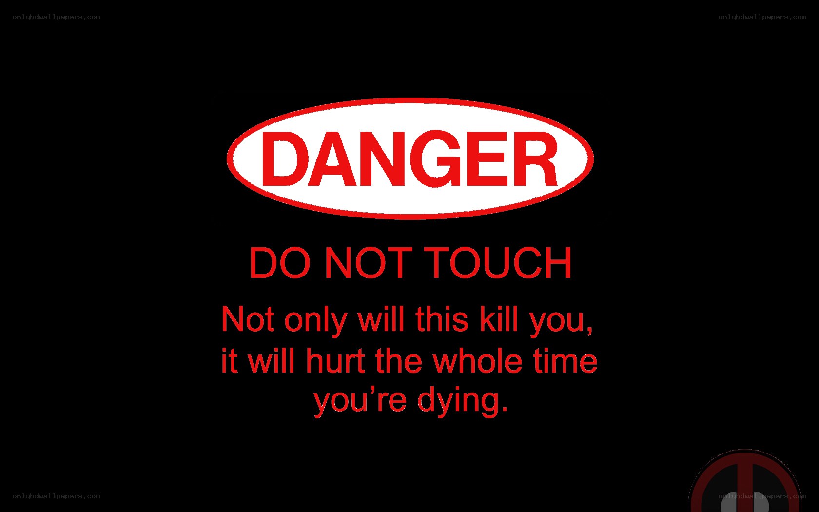 Deadpool danger warning