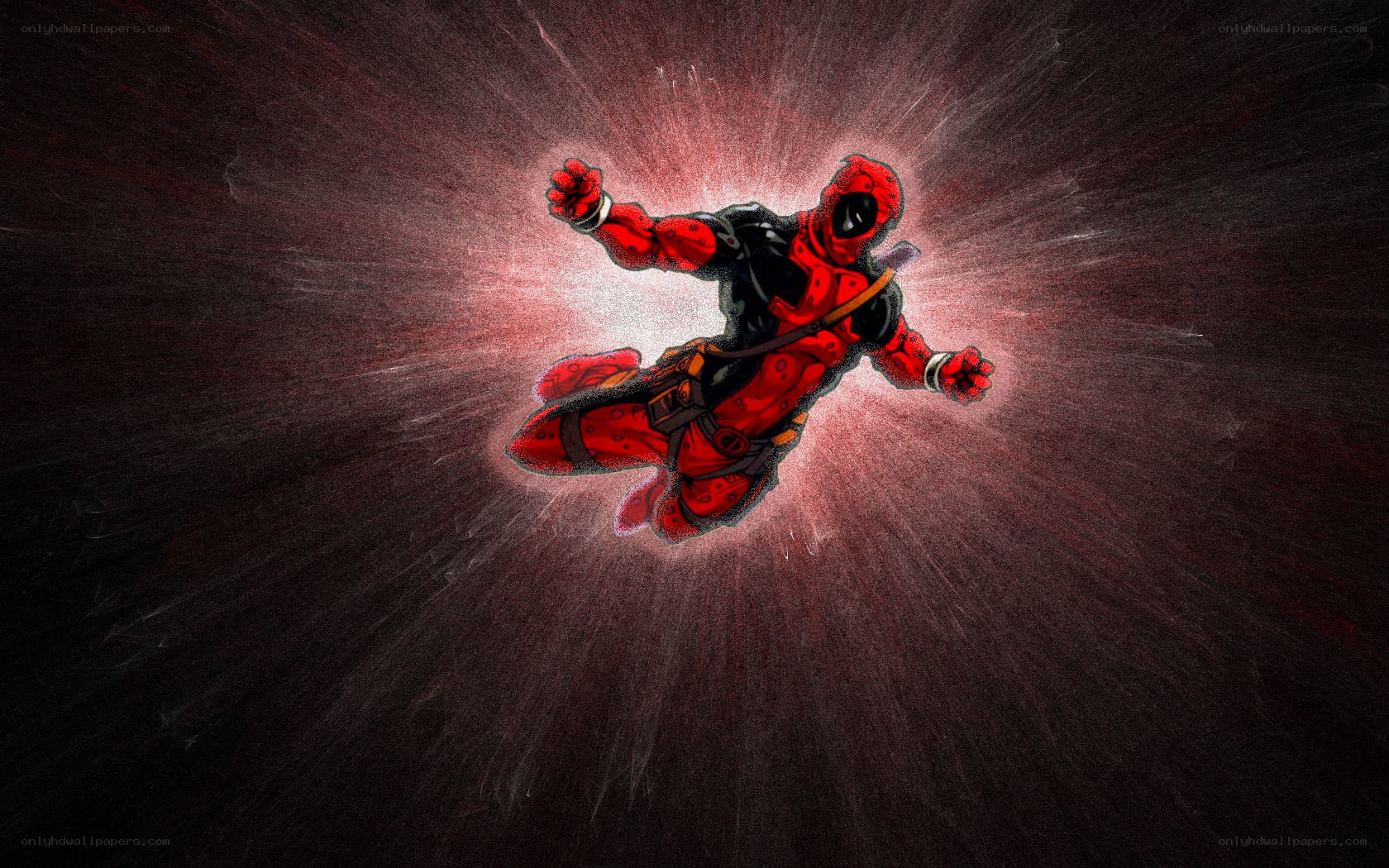 Deadpool in action