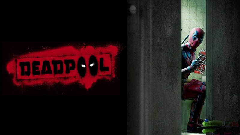 Deadpool in Bathroom