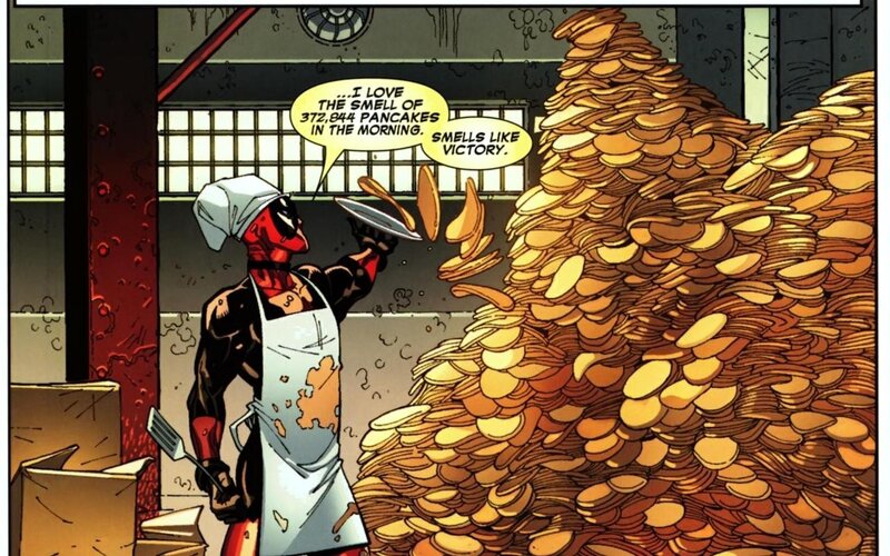 Deadpool in Kitchen