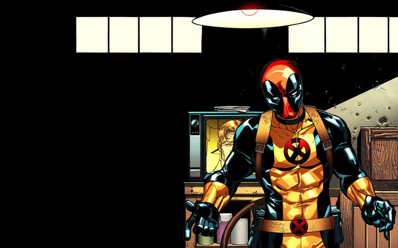Deadpool in X-Force suit
