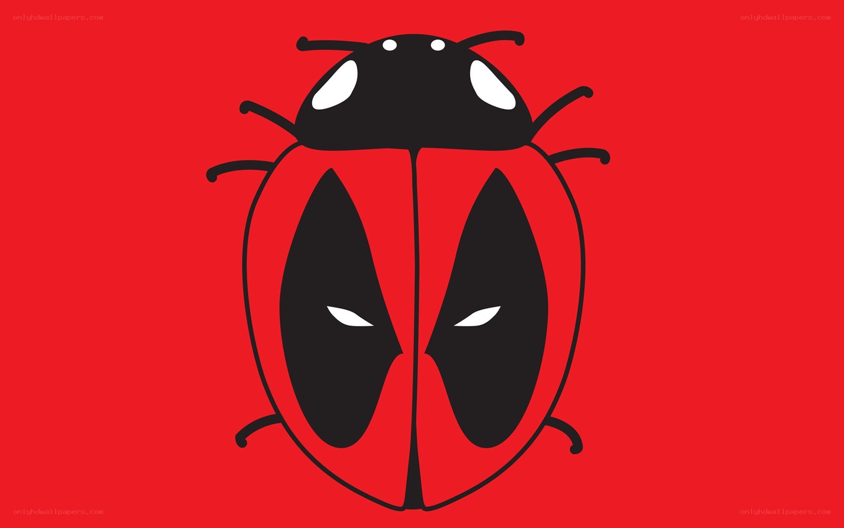 Deadpool ladybug design