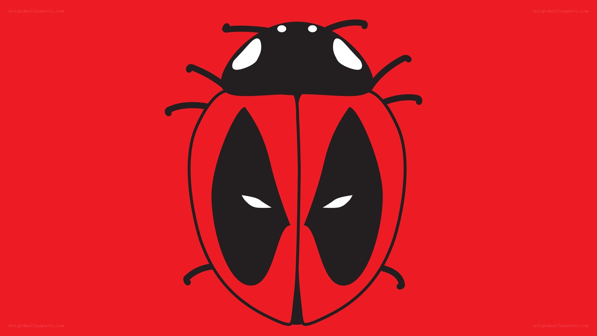 Deadpool ladybug design