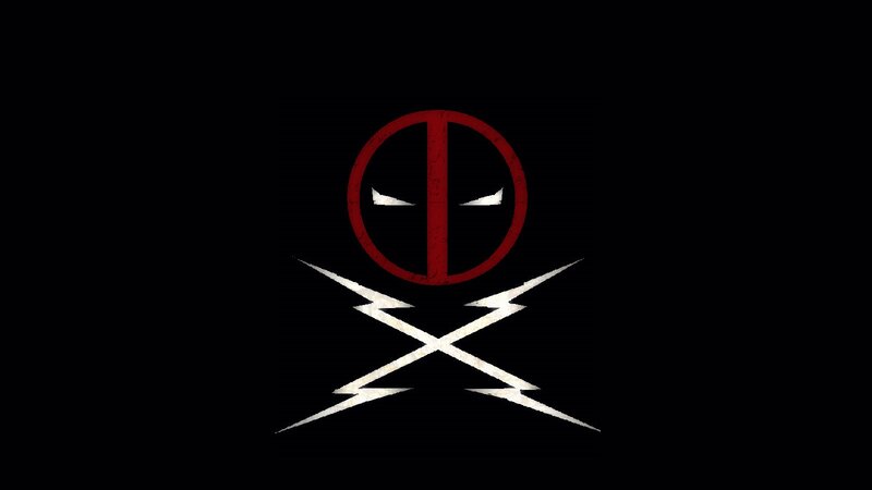 Deadpool Logo — Black