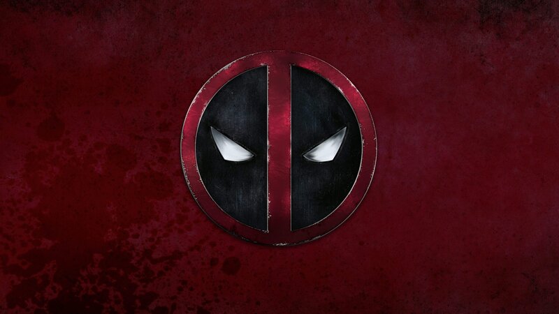 Deadpool Logo on Red