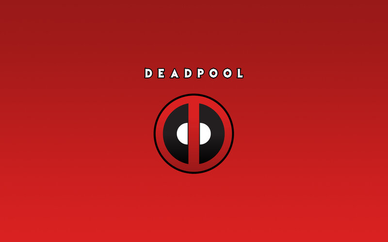 Deadpool Logo — Red, Bold