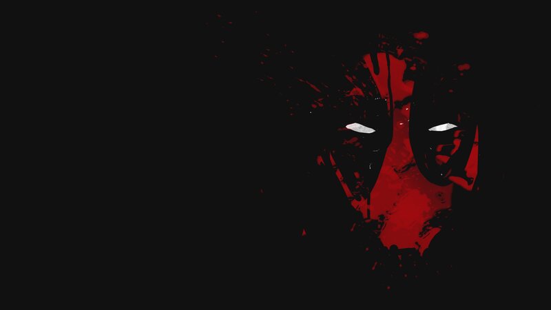 Deadpool Mask — Black