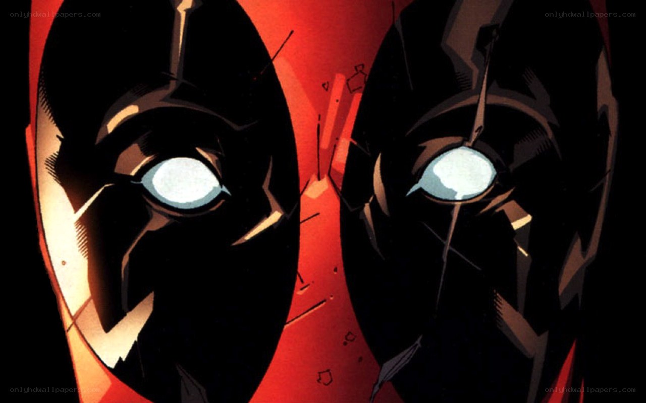 Deadpool's intense stare