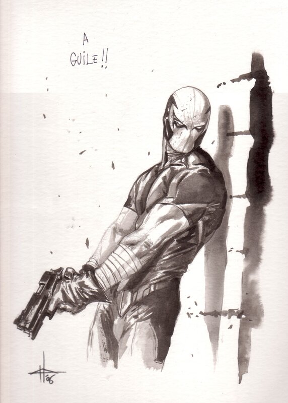 Deadpool sketch drawing