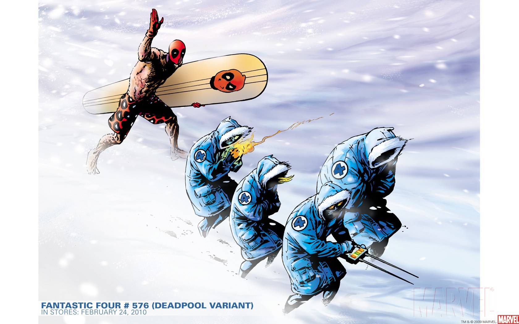 Deadpool vs Fantastic Four