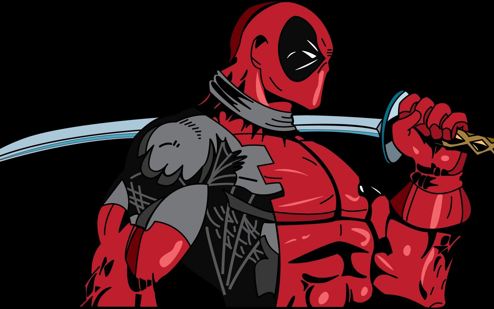 Deadpool with sword