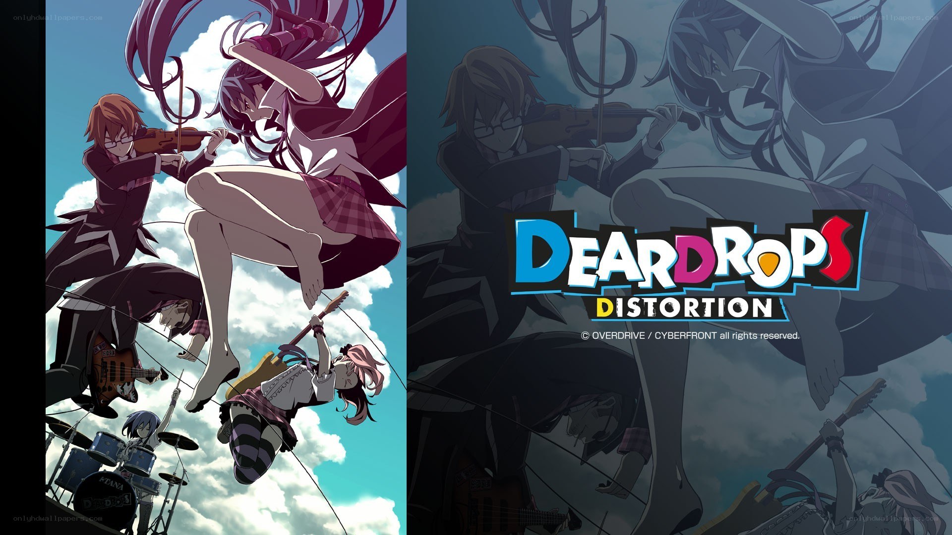 DeaDrops: Distortion artwork