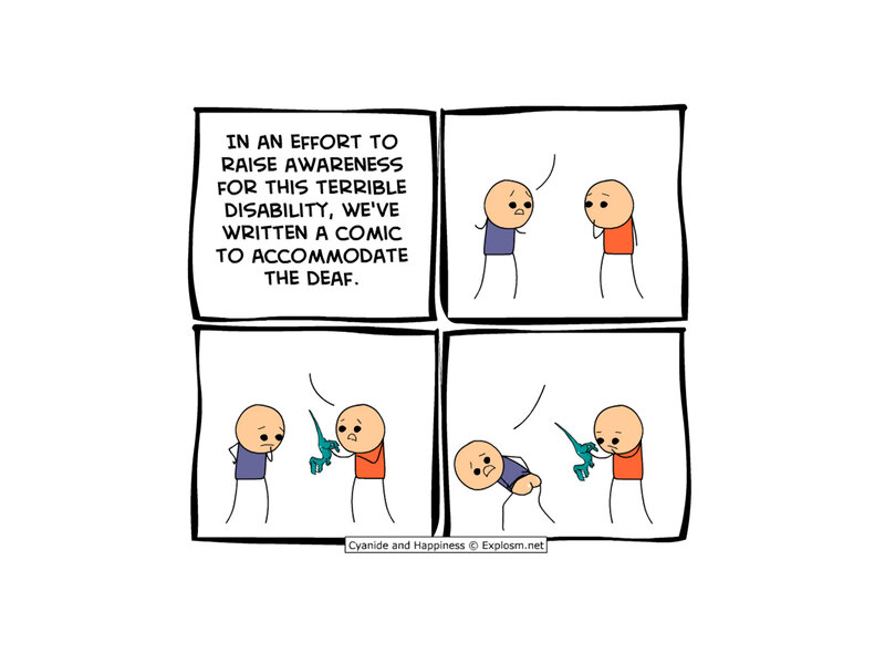 Deaf Awareness Comic