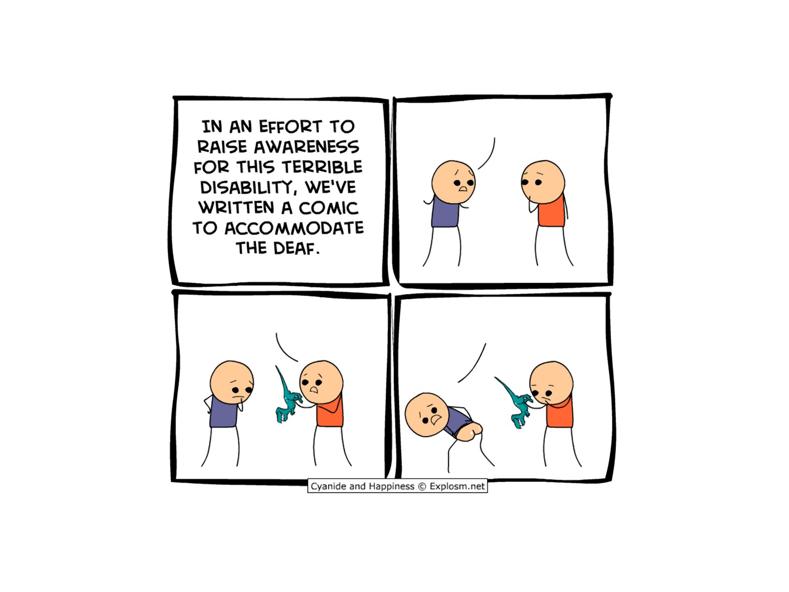 Deaf Awareness Comic
