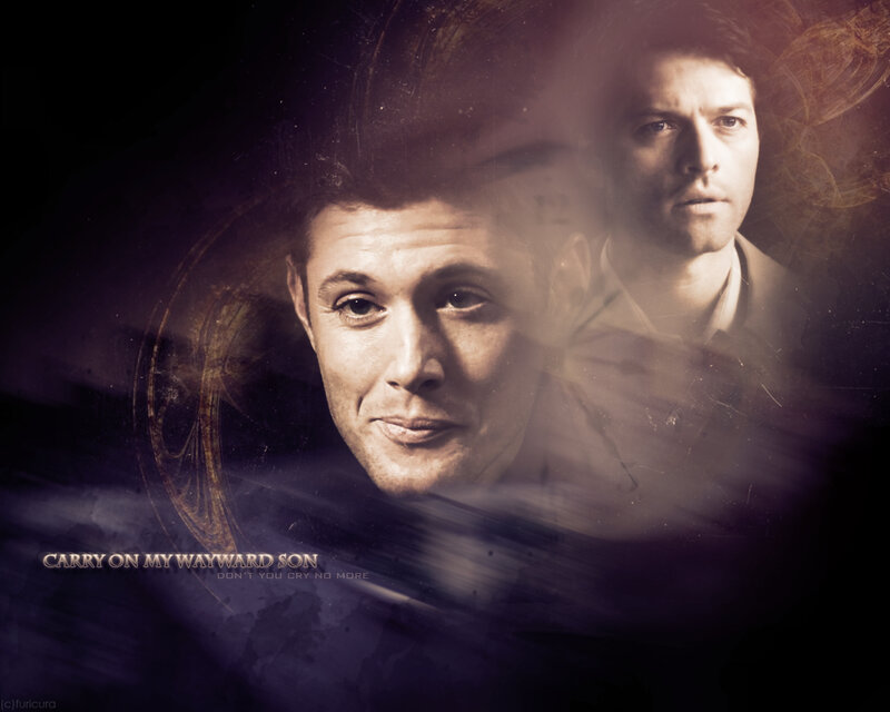 Dean and Castiel portrait