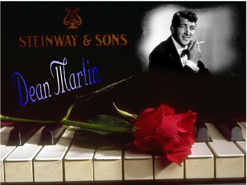 Dean Martin on Piano