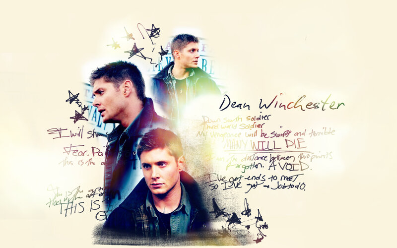 Dean Winchester collage