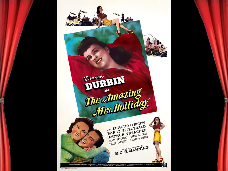 Deanna Durbin in Poster