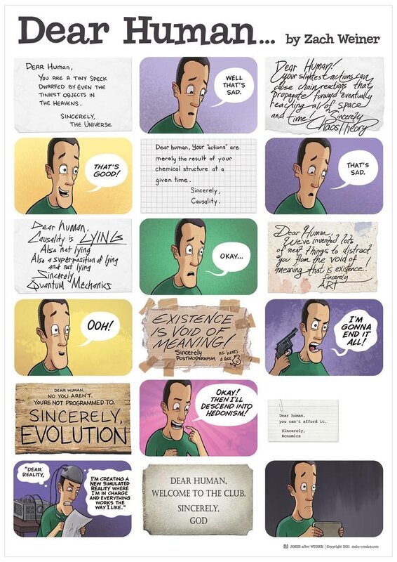 Dear Human comic strip