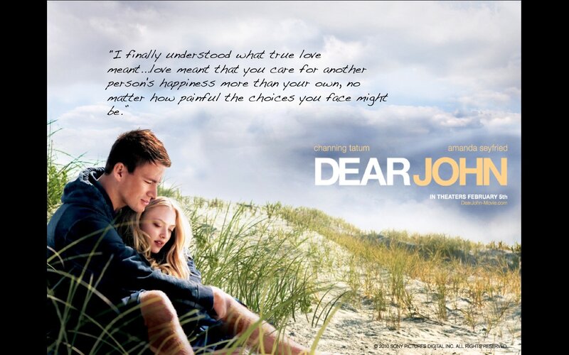 Dear John movie poster