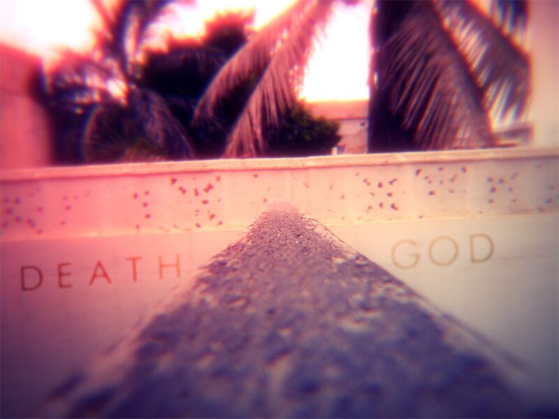 Death and God inscription