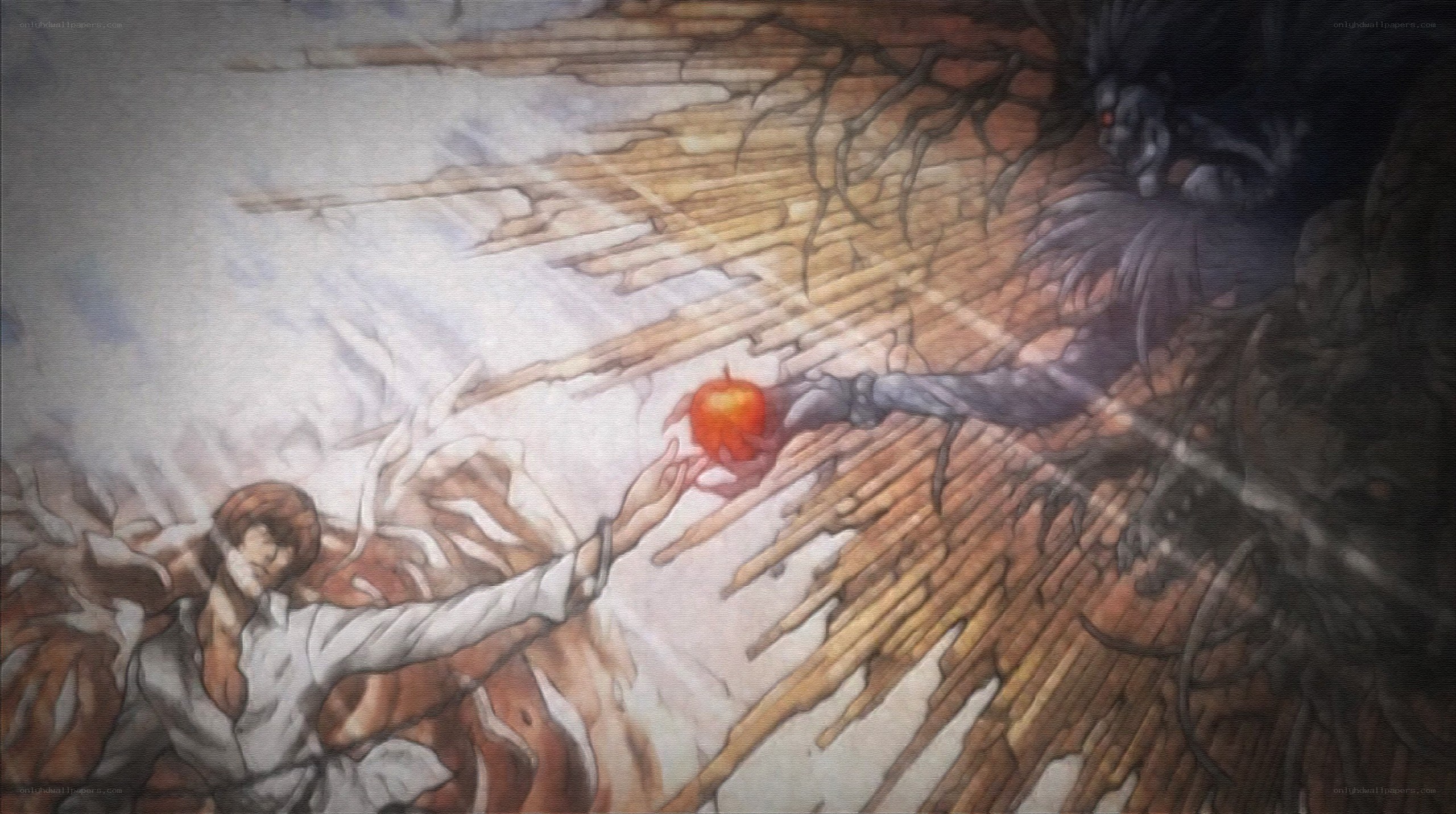 Death and the apple