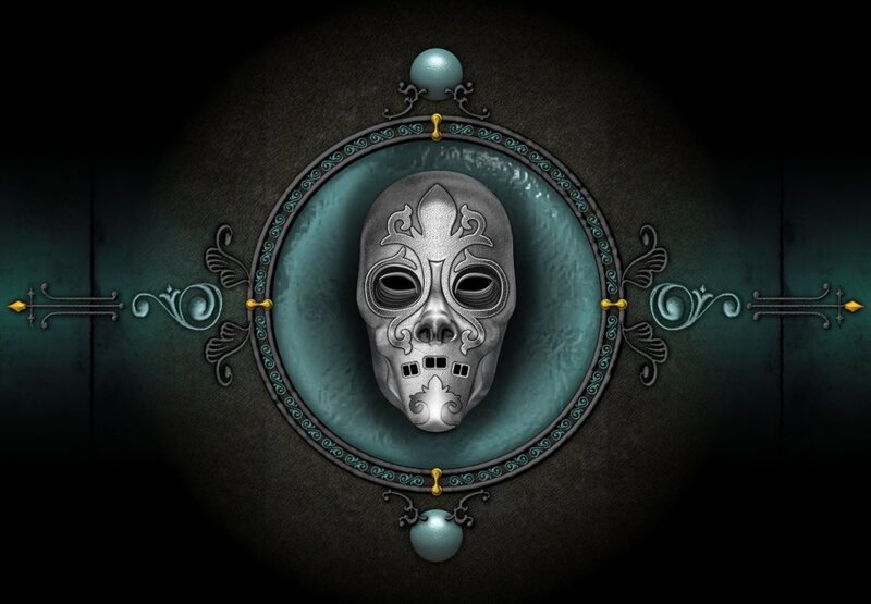 Death Eater mask emblem