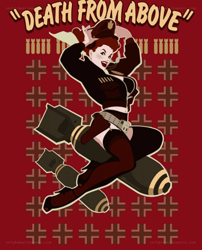 Death From Above pin-up
