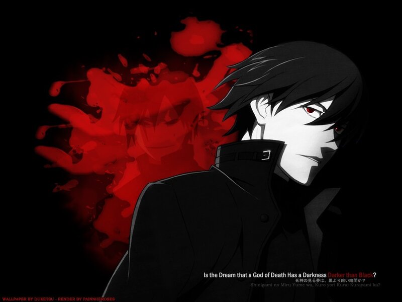 Death God with red eyes