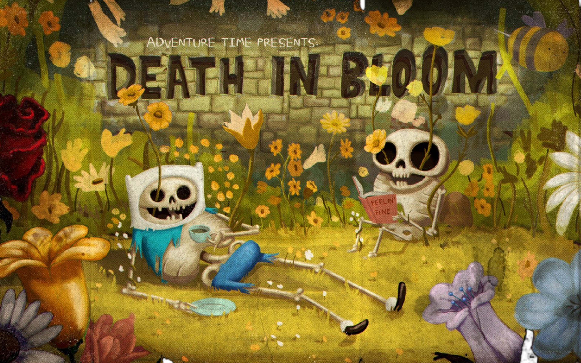 Death in Bloom title card