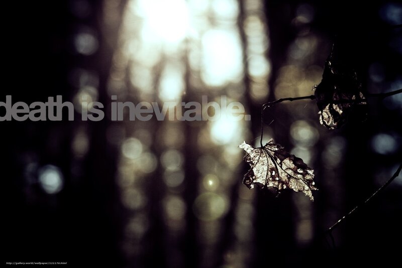 Death is inevitable