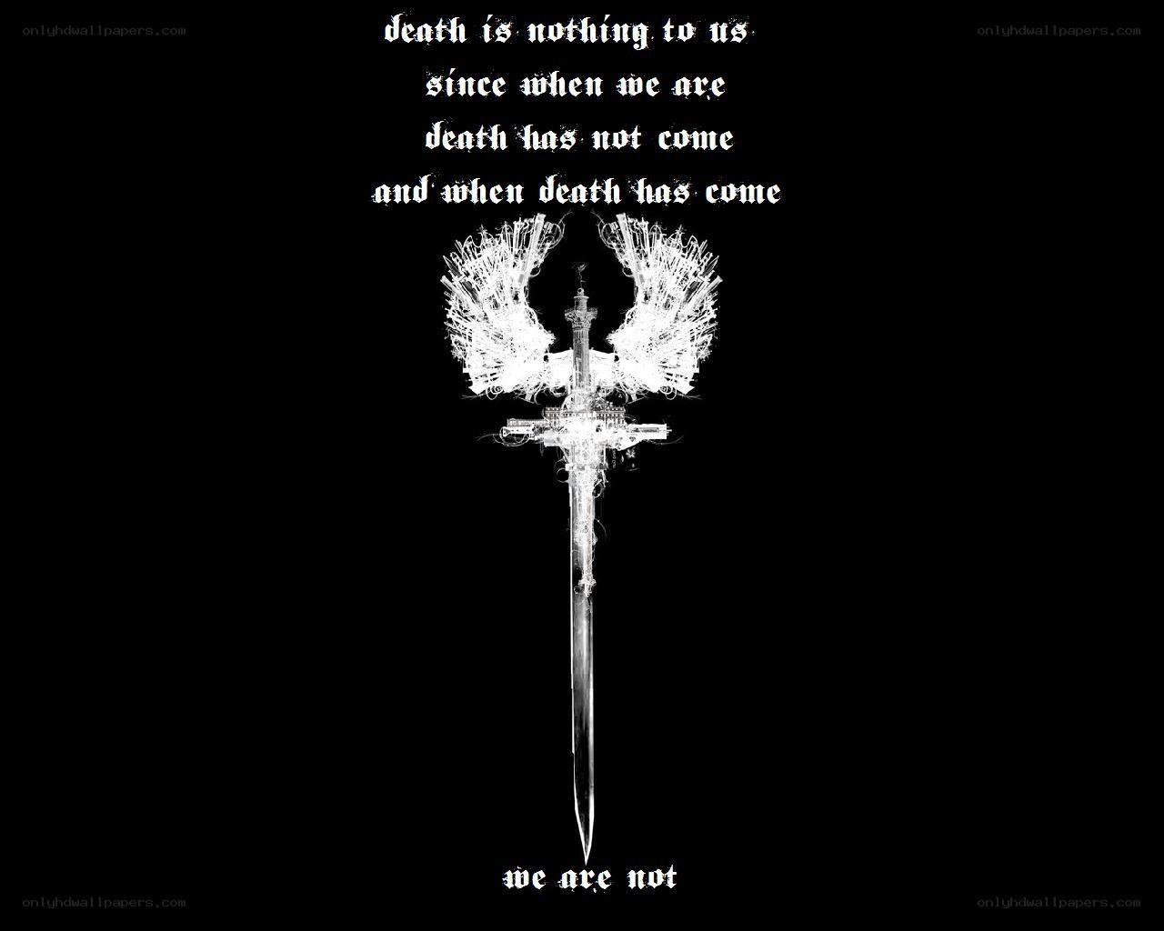 Death is nothing to us