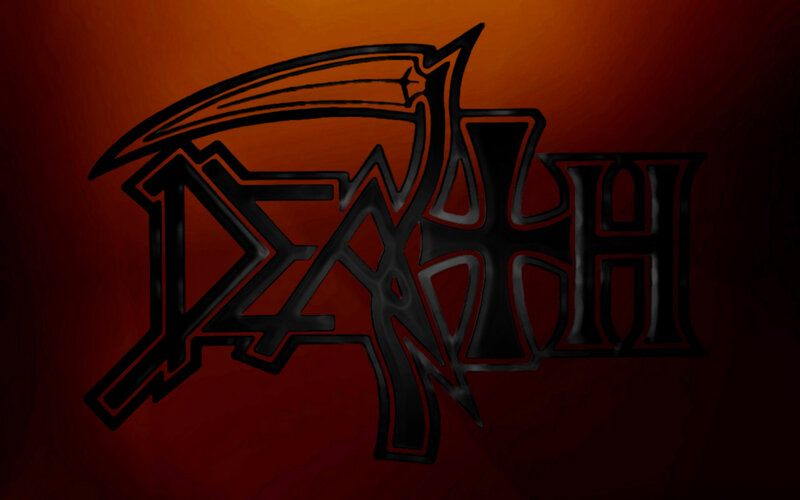 Death Logo with Scythe