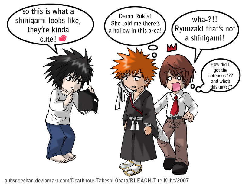 Death Note and Bleach crossover
