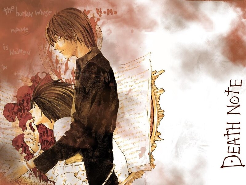 Death Note anime art