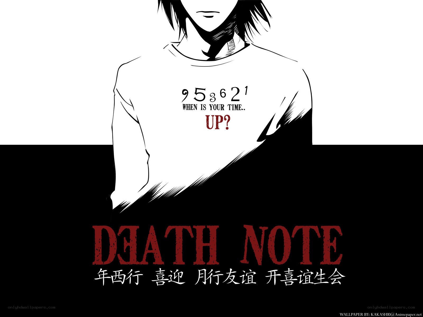 Death Note anime character wallpaper