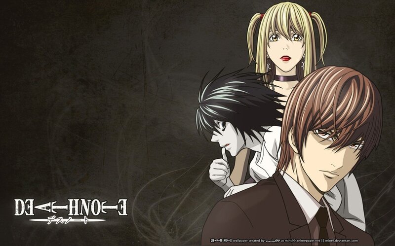Death Note anime characters