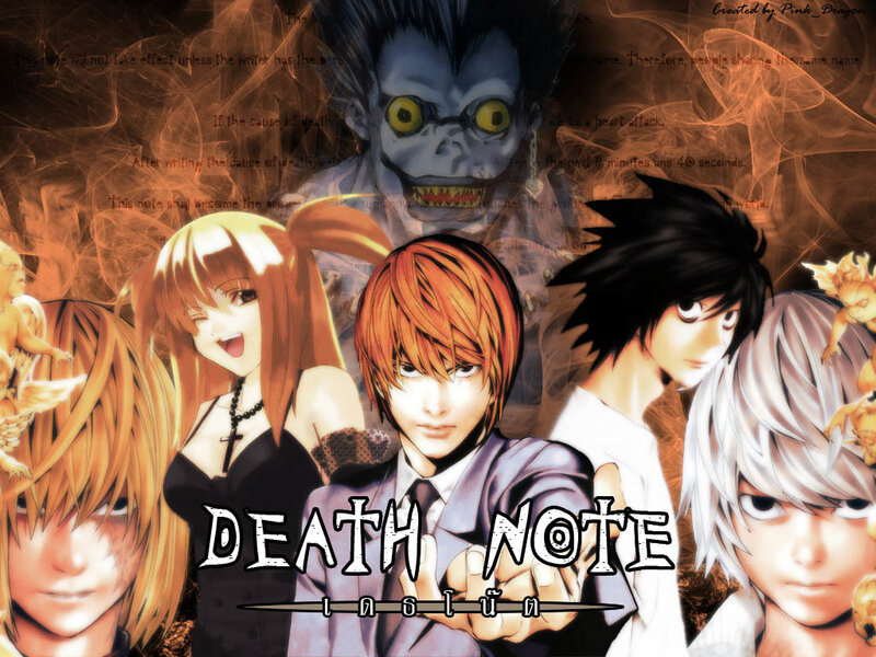 Death Note anime characters