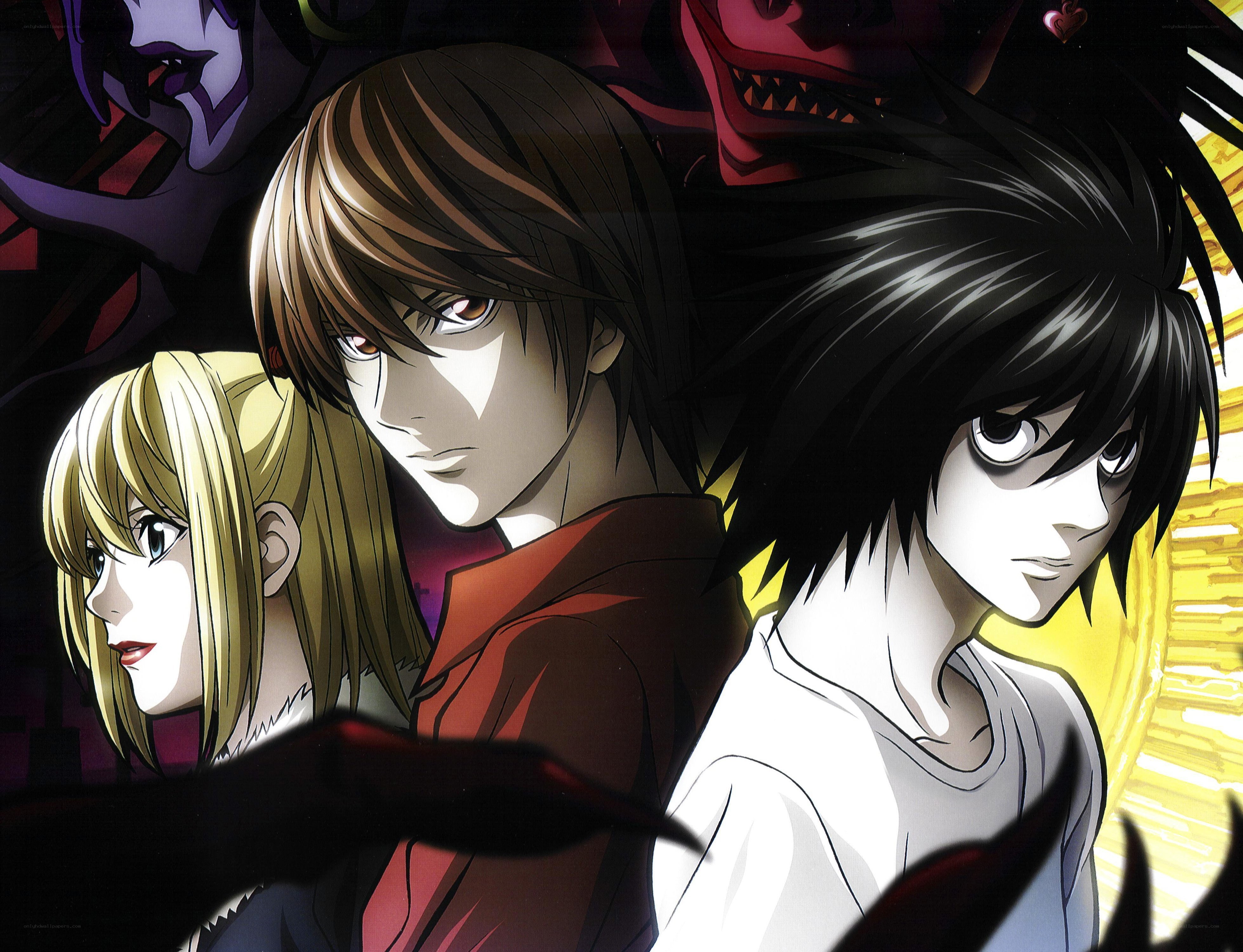 Death Note anime characters