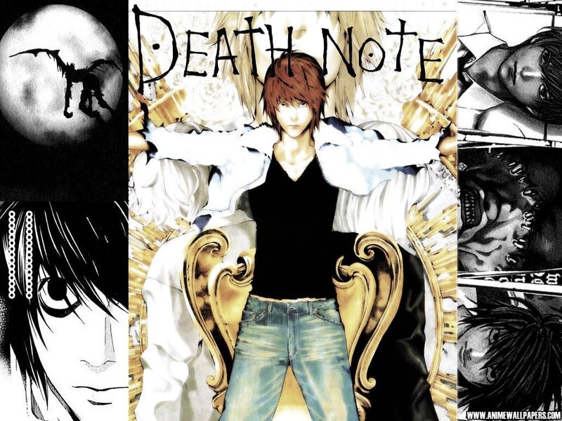 Death Note anime collage