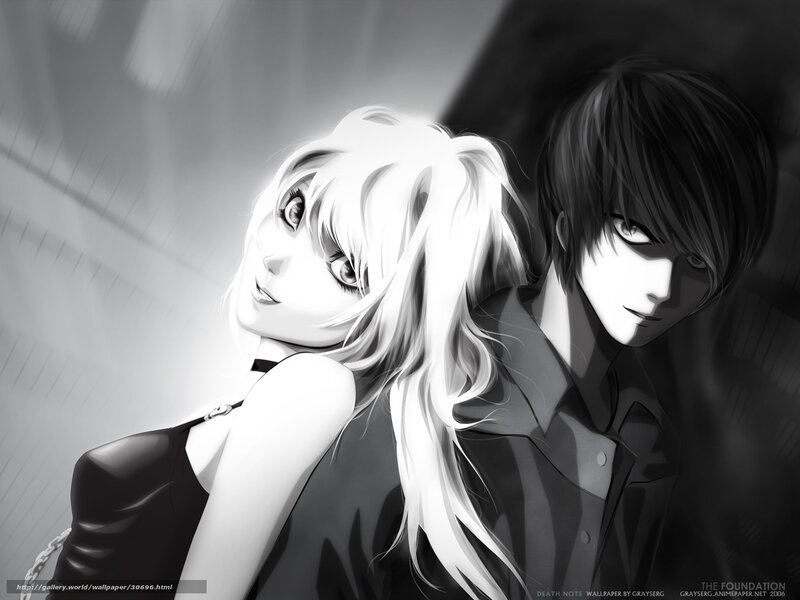 Death Note anime couple