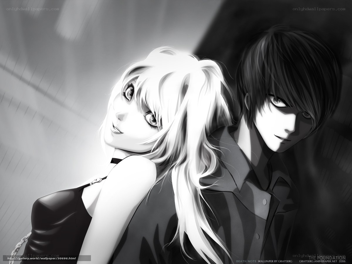 Death Note anime couple