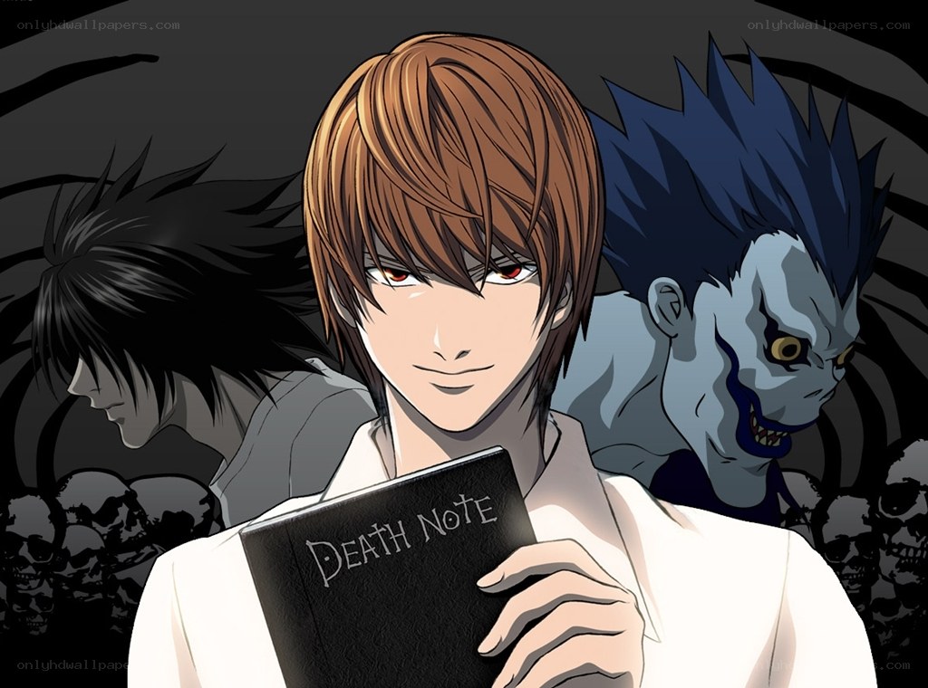 Death Note anime scene
