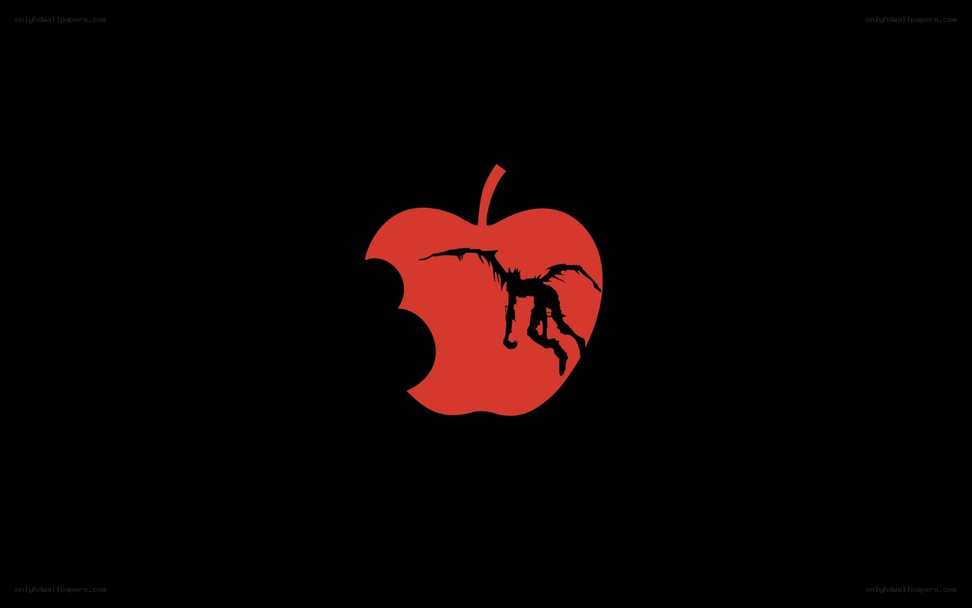 Death Note apple logo