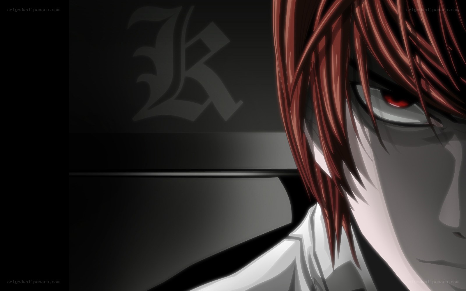 Death Note character close-up