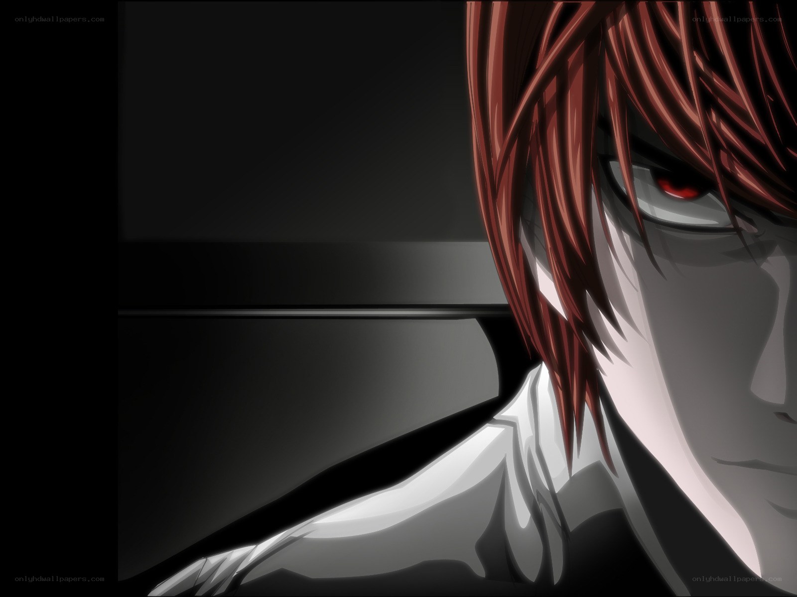 Death Note character close-up
