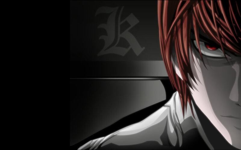 Death Note character close-up