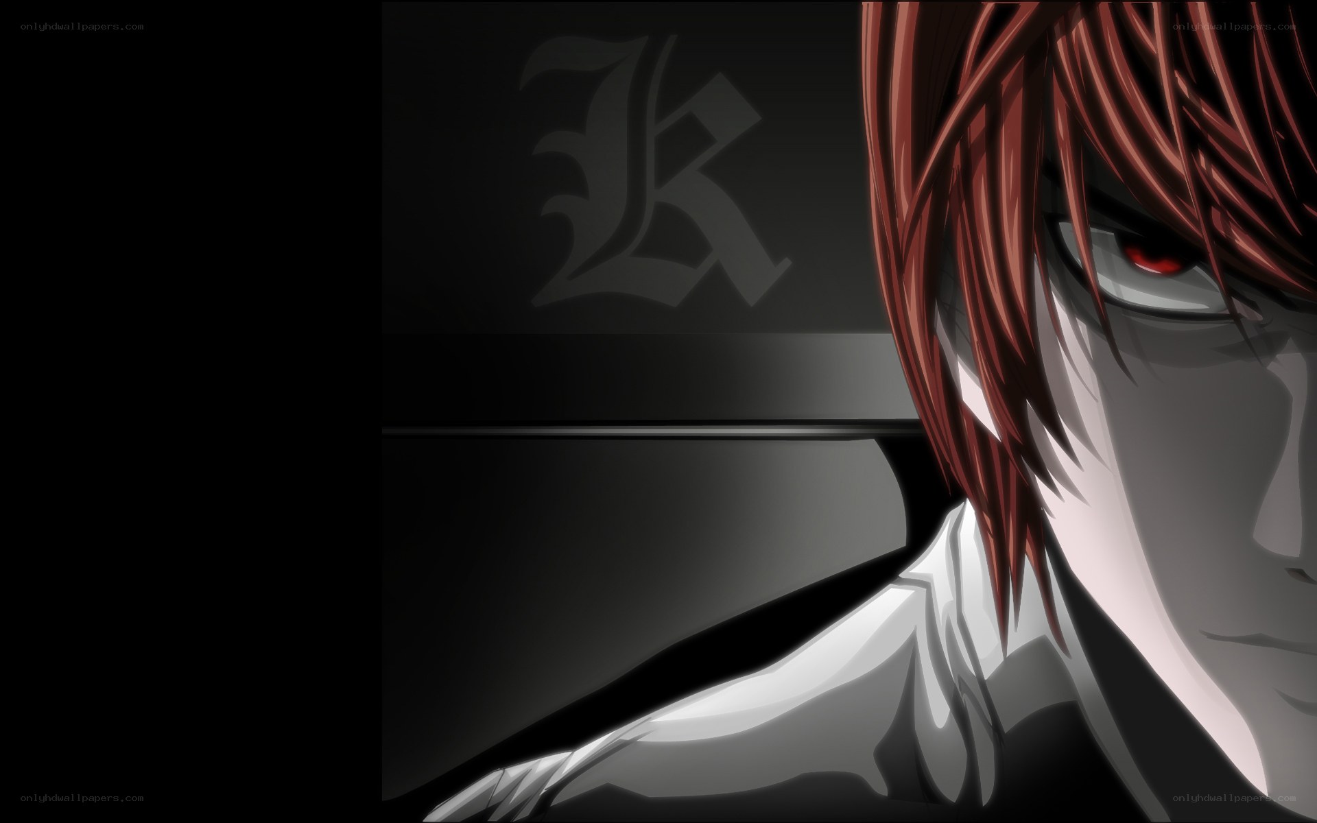 Death Note character close-up