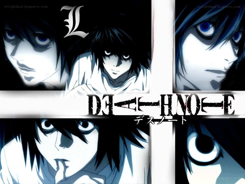 Death Note character collage