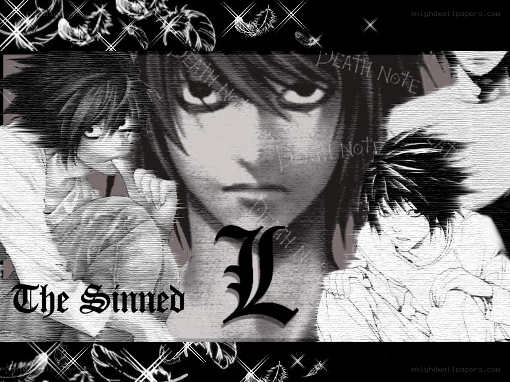 Death Note character collage